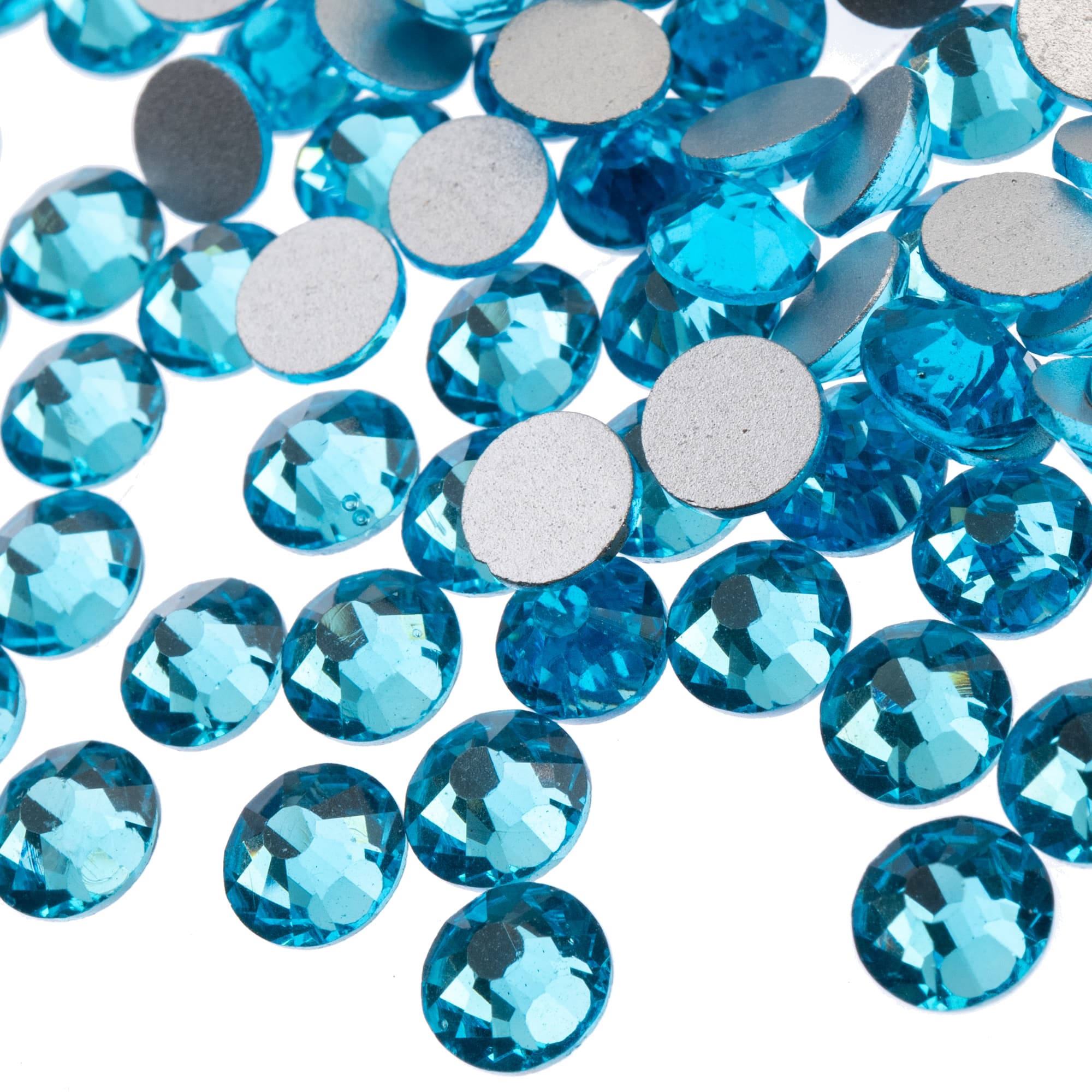 John Bead Crystal Lane SS30 Glass Round Flatback Rhinestones